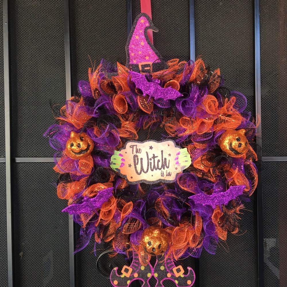 Halloween wreath